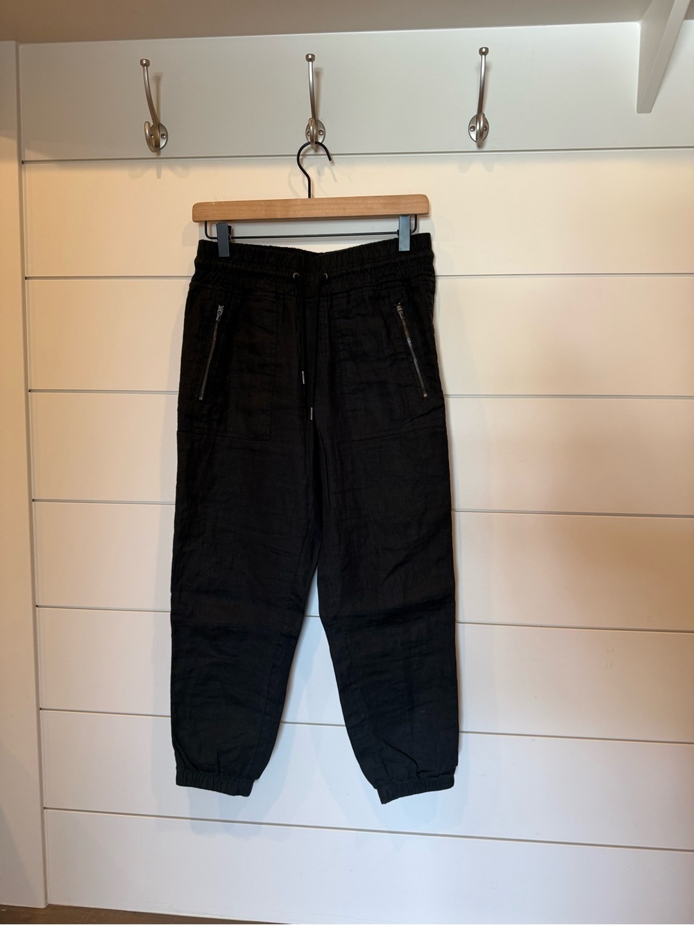 Athleta Cabo Linen Jogger Pant 2 Petite - Picture 3 of 9
